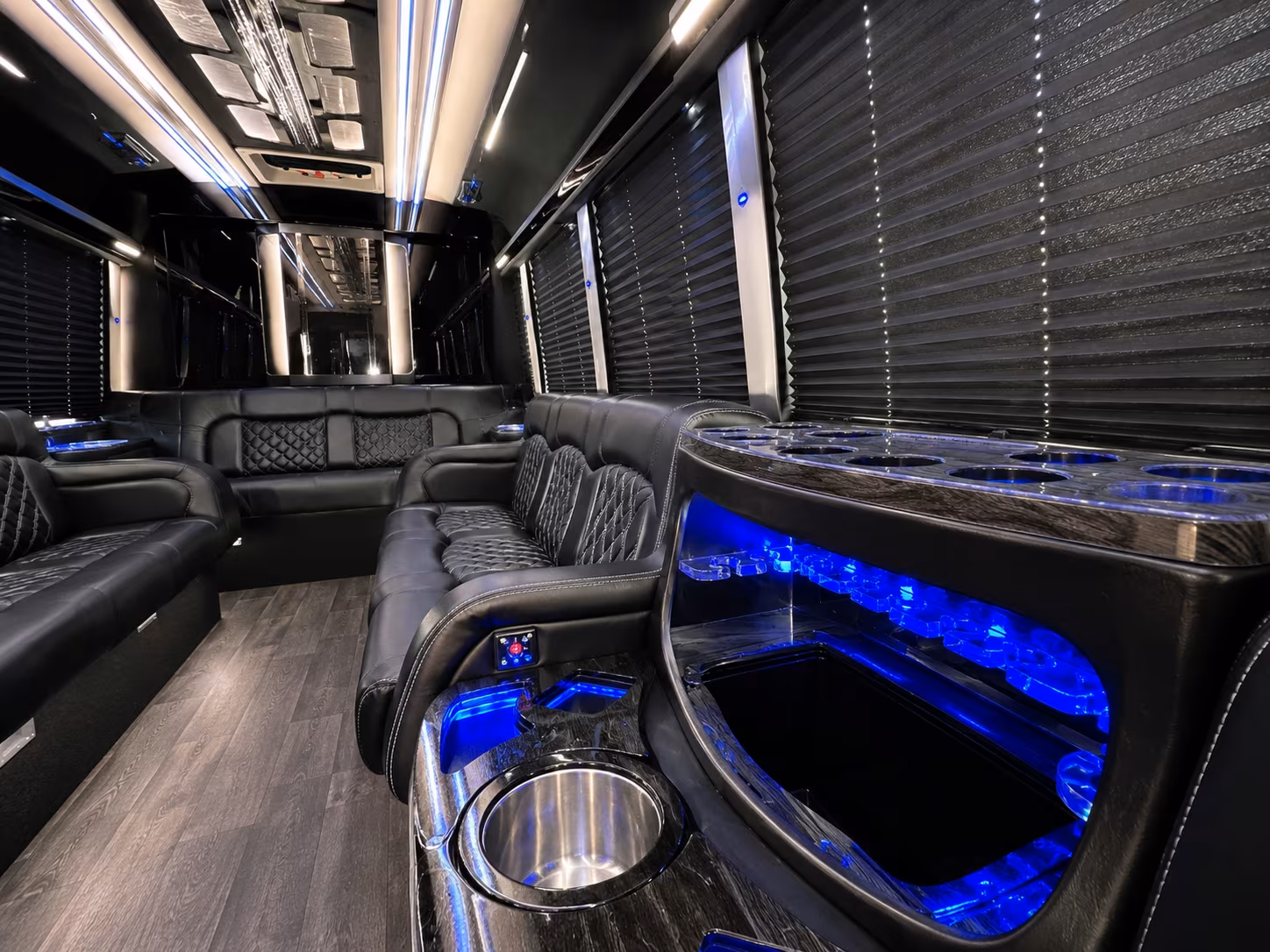 alhambra anniversary party bus rental