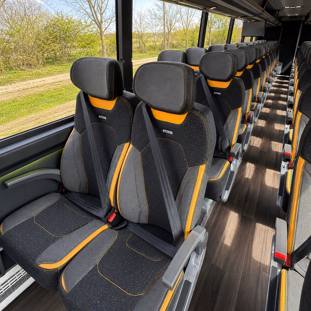 alhambra prom transportation onboard seating