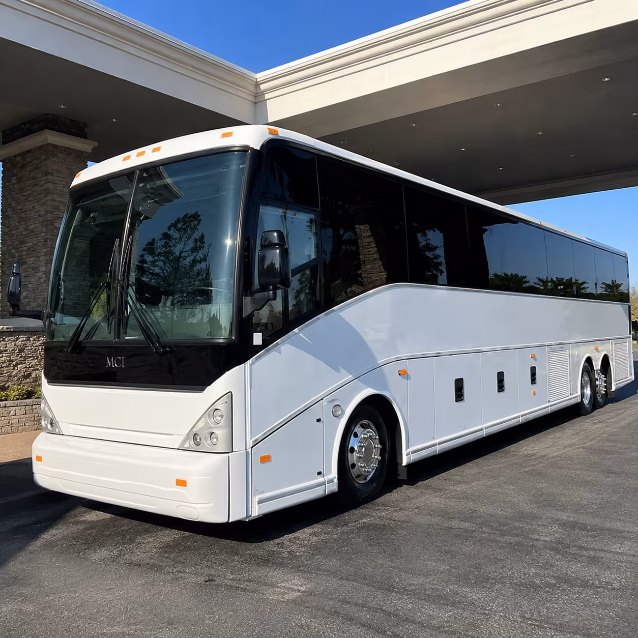 downey charter bus rental