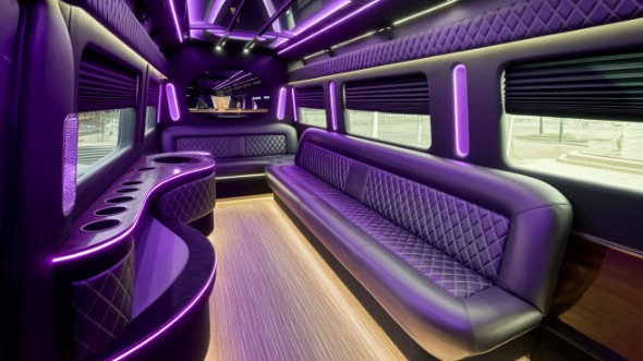 sprinter limo rental interior west covina